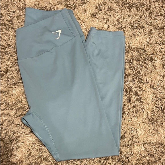 Gymshark Pants - Gymshark Light Blue Active Leggings